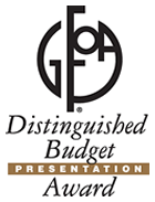 GFOA Distinguished Budget Award 